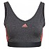 [해외]아디다스 3 Stripes 민소매 상의 1138423573 Dark Grey Heather / Semi Turbo