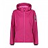 [해외]CMP Zip Hood 39A5016 소프트쉘 자켓 4138701254 Geraneo / Mauve