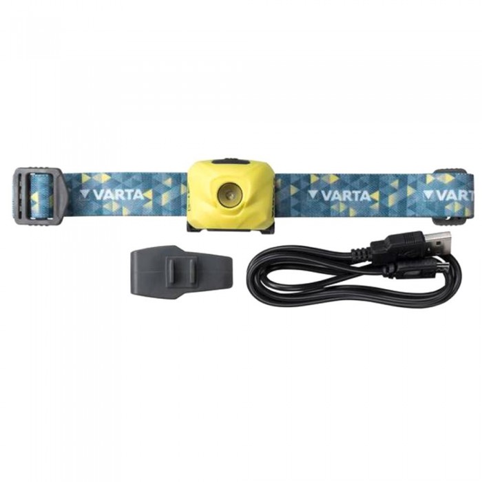 [해외]VARTA 전조등 Outdoor Sports Ultralight H30R Recargable 1137859292 Yellow / Blue
