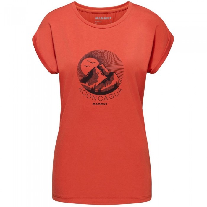 [해외]마무트 Mountain Aconcagua 반팔 티셔츠 4138676839 Terracotta
