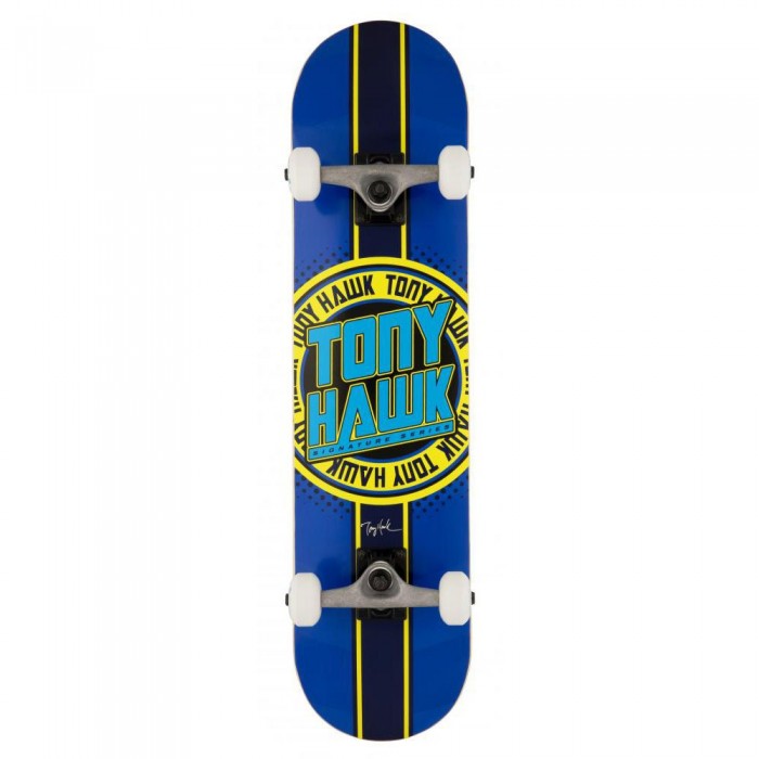 [해외]TONY HAWK 스케이트보드 SS 180 Complete Badge 로고 7.5´´ 14138749238 Blue / Yellow