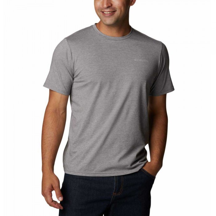 [해외]컬럼비아 Sun Trek 반팔 티셔츠 4138608502 City Grey Heather