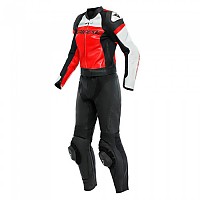 [해외]다이네즈 Mirage Leather Suit 9138349315 Black / Lava Red / White