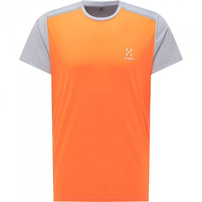 [해외]하그로프스 L.I.M 테크 반팔 티셔츠 4138550338 Flame Orange