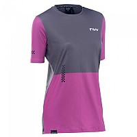 [해외]노스웨이브 Xtrail 2 반팔 저지 1138400565 Dark Grey / Pink