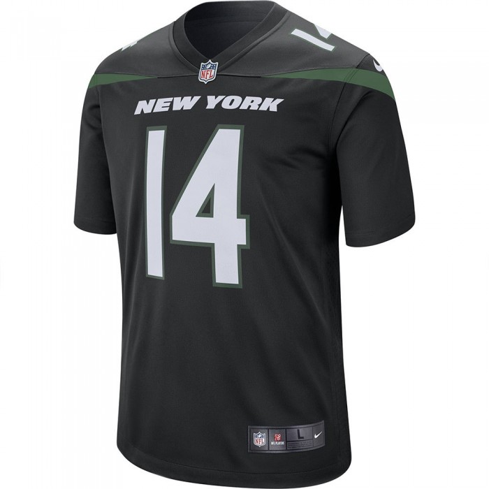 [해외]나이키 NFL New York Jets Game Alternate 반팔 V넥 티셔츠 138563220 Black