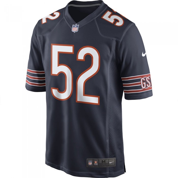 [해외]나이키 플레이어 반팔 V넥 티셔츠 NFL Chicago Bears Game 팀 138594537 Marine