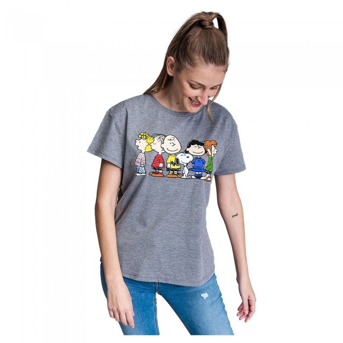 [해외]CERDA GROUP Snoopy 반팔 티셔츠 138740548 Dark Gray