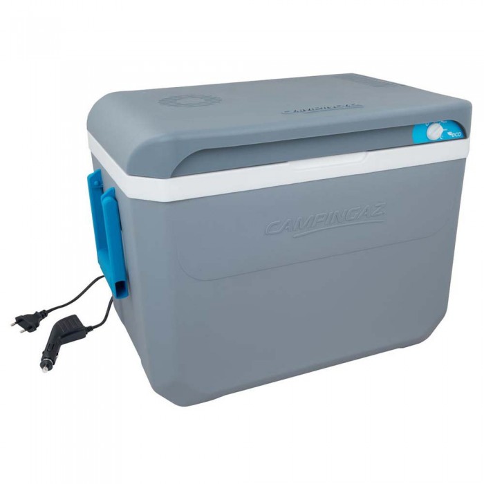 [해외]CAMPINGAZ 견고한 휴대용 냉각기 Electric 파워box Plus 36L 4138768019 Grey / White
