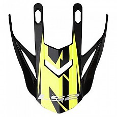 [해외]LS2 MX437 Evo Roar 썬바이저 9138212545 Black / High Vis Yellow