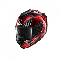 [해외]샤크 스파르탄 GT 풀페이스 헬멧 9138384245 Black / Chrome /Red