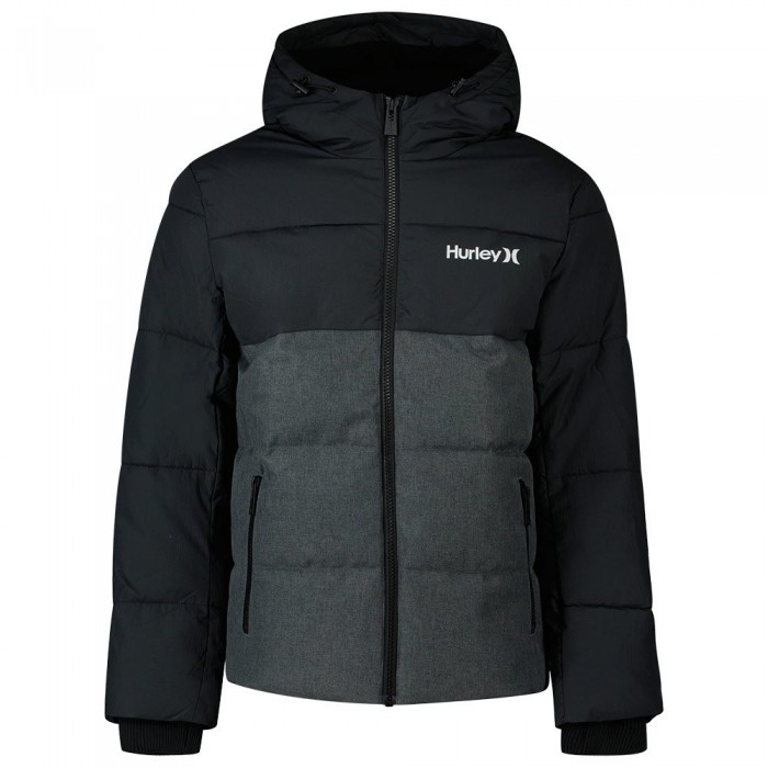 [해외]헐리 Mammoth 3M Puffer 자켓 14138238600 Newprint Or Black / Wht