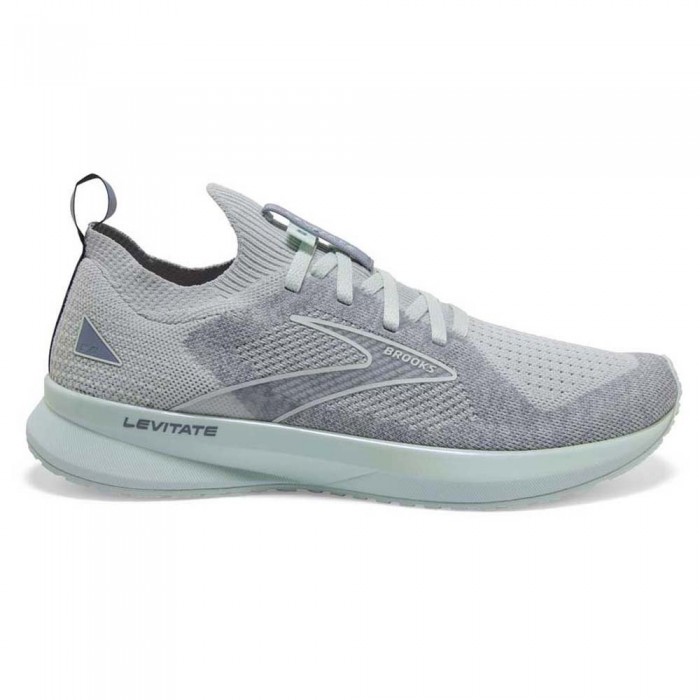 [해외]브룩스 Levitate Stealth Fit 5 Running Shoes 6138128227 Yucca / Navy Blue / White