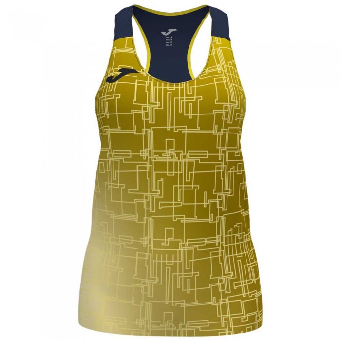[해외]조마 Elite VIII 민소매 티셔츠 6137978009 Dark Navy / Yellow Fluor