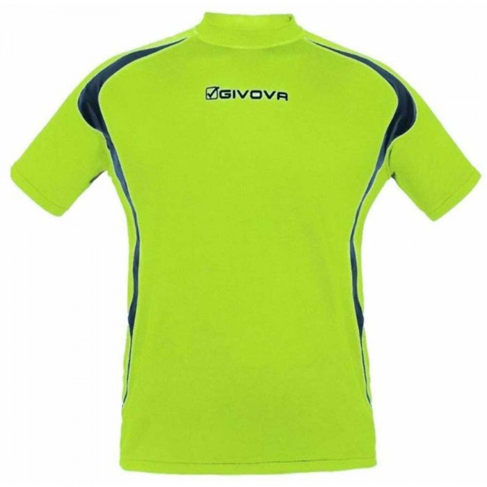 [해외]GIVOVA 런닝 반팔 티셔츠 6138127202 Fluor Yellow / Black