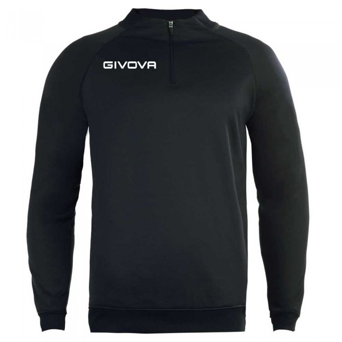 [해외]GIVOVA 하프 지퍼 스웨트셔츠 500 6138127524 Black