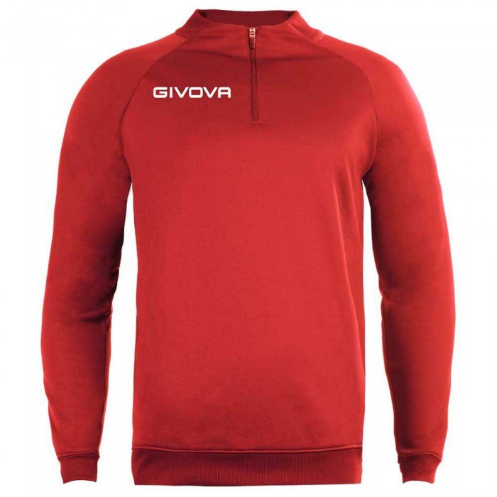 [해외]GIVOVA 하프 지퍼 스웨트셔츠 500 6138127525 Red