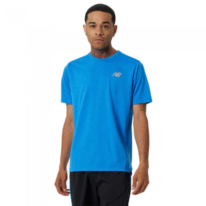[해외]뉴발란스 Impact Run Ss Tee 티셔츠 6138575973 Blue