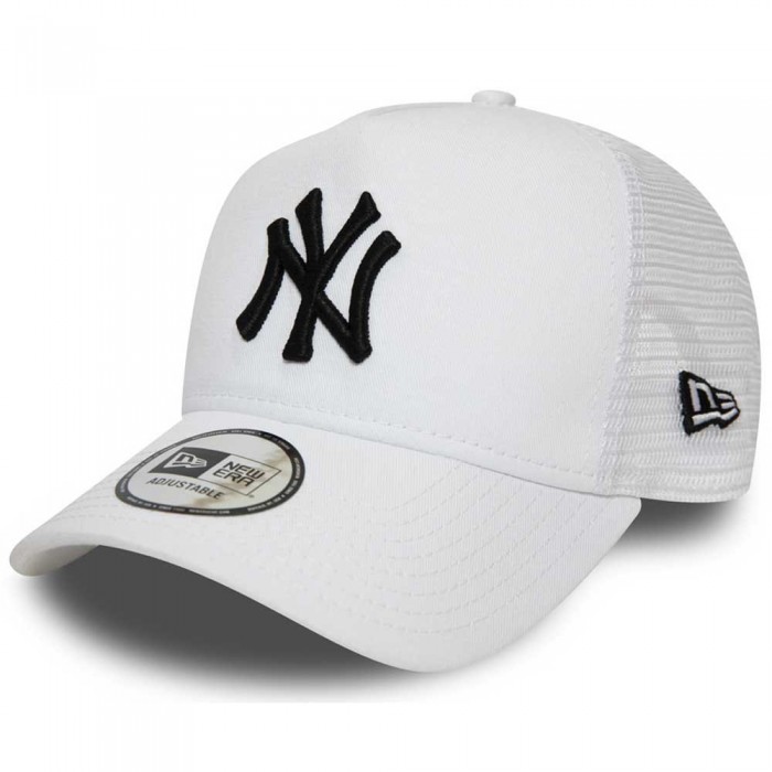 [해외]뉴에라 캡 MLB New York Yankees Essential Aframe Trucker 3137427481 White