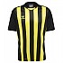 [해외]험멜 Core XK Striped 반팔 티셔츠 3138728791 Black / Blazing Yellow