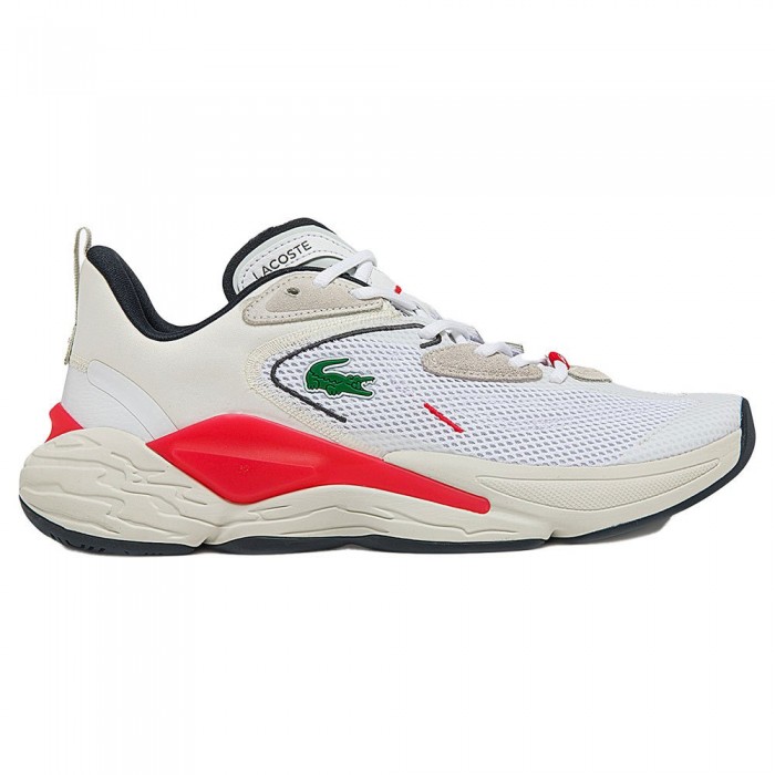 [해외]라코스테 Sport Aceshot 07221 Urban Shoes 12138617653 Off White / Red
