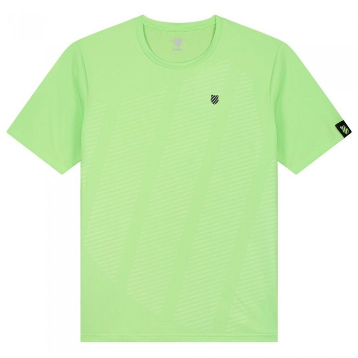 [해외]케이스위스 Hypercourt Shield Short Sleeve T-Shirt 12137916026 Soft Neon Green