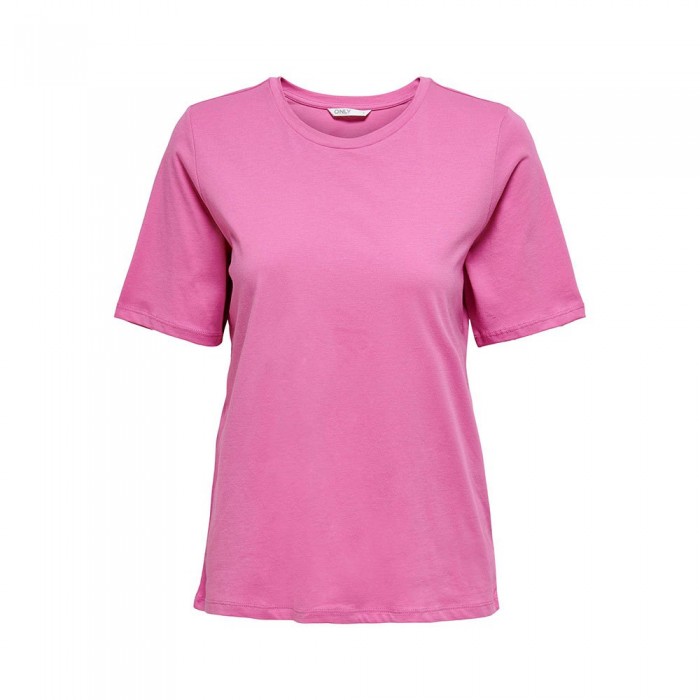 [해외]ONLY New Crew 넥 반팔 티셔츠 138813092 Super Pink