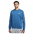 [해외]나이키 Sportswear Club 플리스 Crew 긴팔 티셔츠 138569728 Dk Marina Blue / White