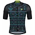 [해외]ROGELLI Aztec 반팔 저지 1138775723 Black / Blue / Lime