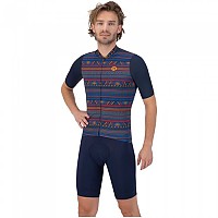 [해외]ROGELLI Aztec 반팔 저지 1138775725 Blue / Orange