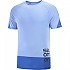 [해외]살로몬 Cross Run Graphic 반팔 티셔츠 6138519604 Provence / Nautical Blue