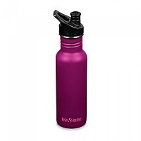 [해외]KLEAN KANTEEN Classic 스테인리스 스틸 병 532ml 4138634303 Purple Potion