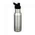 [해외]KLEAN KANTEEN 스테인리스 병 Classic 532ml 스포츠 캡 7138634298 Brushed Stainless