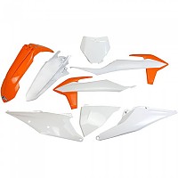 [해외]UFO KTM SX 125 20 플라스틱 키트 9138648614 White / Orange