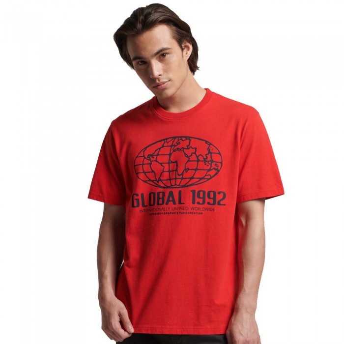 [해외]슈퍼드라이 Vintage My Generation 티셔츠 138830022 Rebel Red
