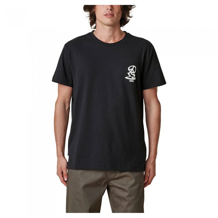 [해외]글로브 Peace Man Short Sleeve Round Neck T-Shirt 14138642405 Black