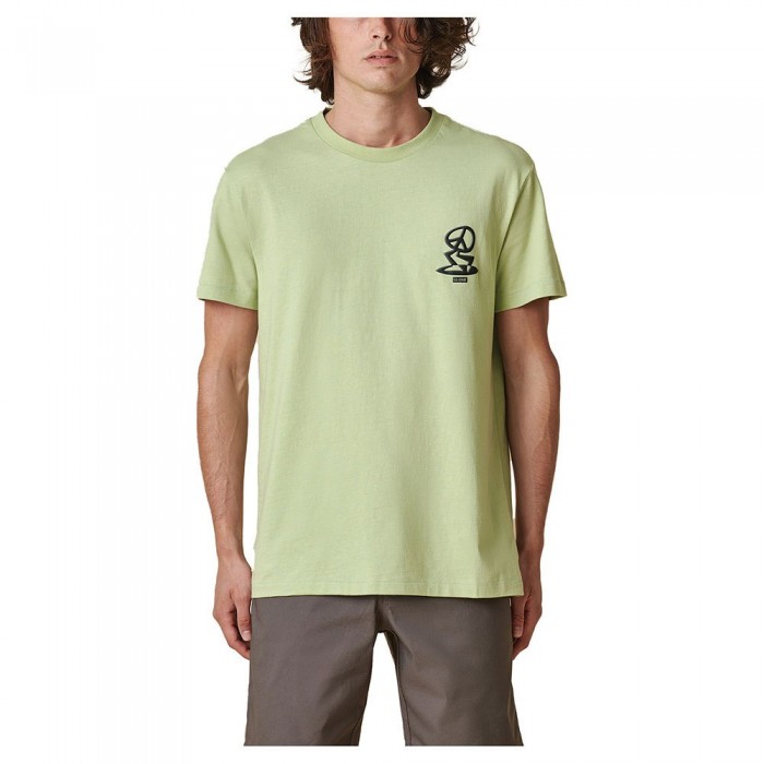 [해외]글로브 Peace Man Short Sleeve Round Neck T-Shirt 14138642406 Herbal