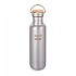 [해외]KLEAN KANTEEN Reflect Bamboo Cap 병 800ml 3138634362 Brushed Stainless