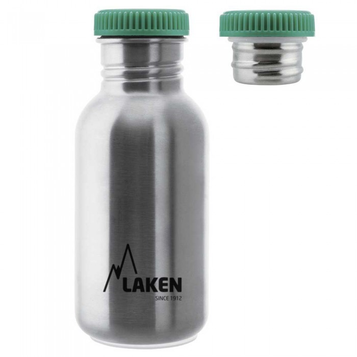 [해외]LAKEN 스테인리스 병 캡 색상 Basic Steel Plain 3138779328 Multicolor