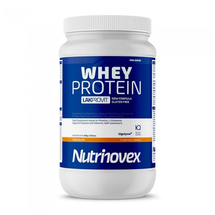 [해외]NUTRINOVEX Lakprovit Whey Protein 650g Chocolate Powder 12138439463