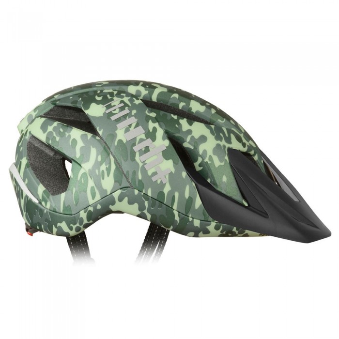 [해외]rh+ 3in1 MTB 헬멧 1138722118 Matt Camouflage Green Metal
