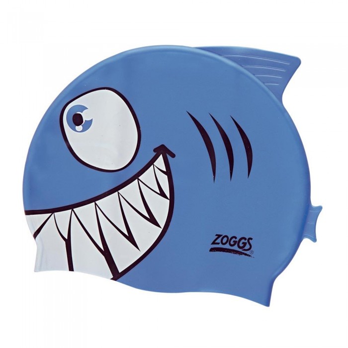 [해외]조그스 수영 모자 Character Silicone Junior 6136639964 Shark
