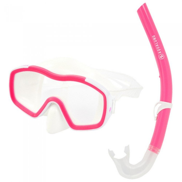 [해외]아쿠아렁 SPORT Raccoon Combo Junior Snorkeling Set 10138773555 Pink / White