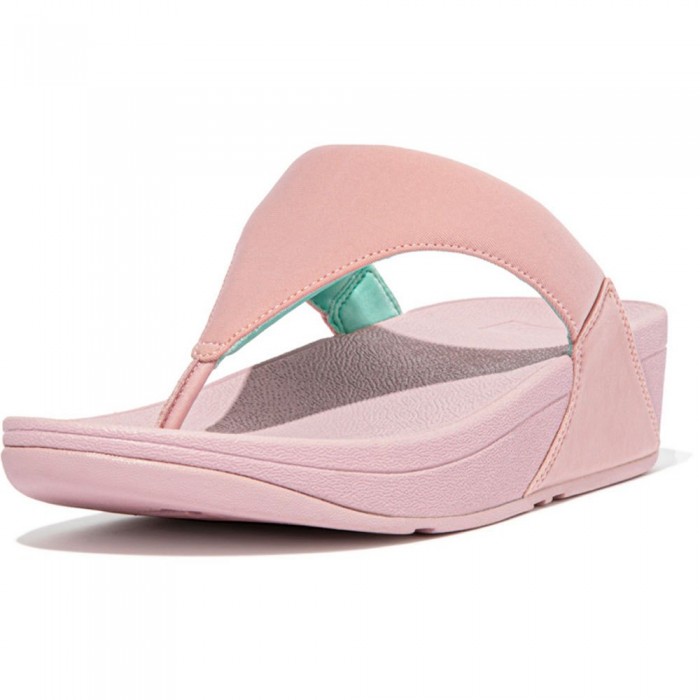[해외]핏플랍 Lulu Water-Resistant Sandals Lilac / Green
