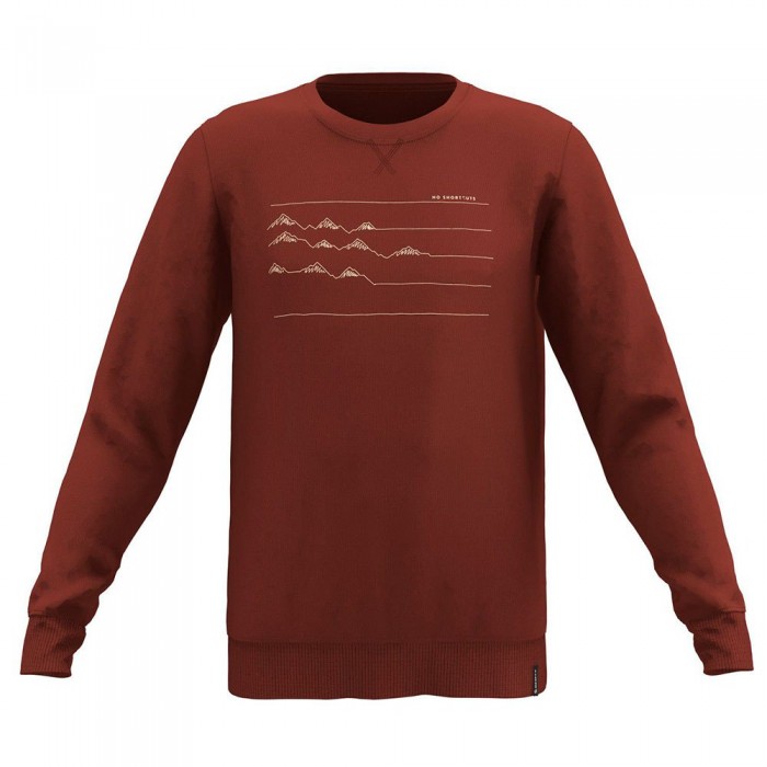 [해외]스캇 10 Casual Dye Crew 긴팔 티셔츠 138049128 Rust Red