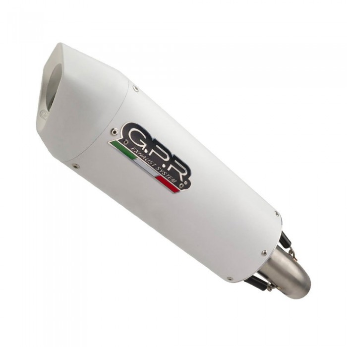 [해외]GPR EXHAUST SYSTEMS Albus Evo 4 Ducati Scrambler 800 21-22 인증된 슬립온 머플러 9138834521 White glossy