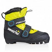 [해외]FISCHER Snowstar 주니어 노르딕 스키 부츠 5138384536 Black / Yellow