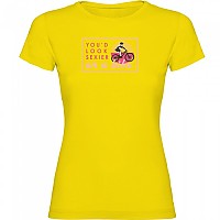 [해외]KRUSKIS Sexier On A Bike 반팔 티셔츠 1138061967 Yellow