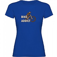 [해외]KRUSKIS Bike Addict 반팔 티셔츠 1138062055 Royal Blue