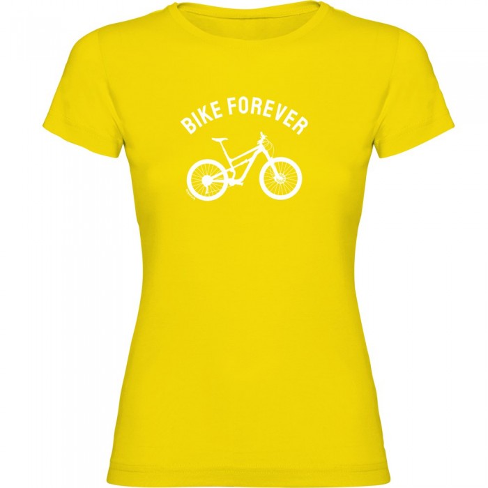 [해외]KRUSKIS Bike Forever 반팔 티셔츠 1138062072 Yellow